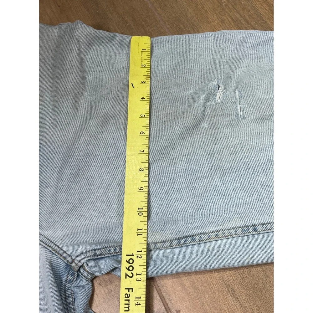 Levis 560 Comfort Fit Jeans‎ Mens 36x32 Light Wash Distressed Denim grunge